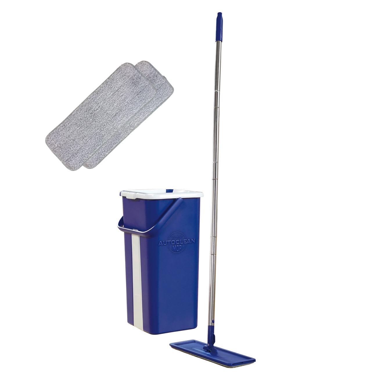 View Starlyf AutoClean Mop Deluxe 27L Self Cleaning Self Drying Mop Bucket 360 Pivoting Head High Street TV information