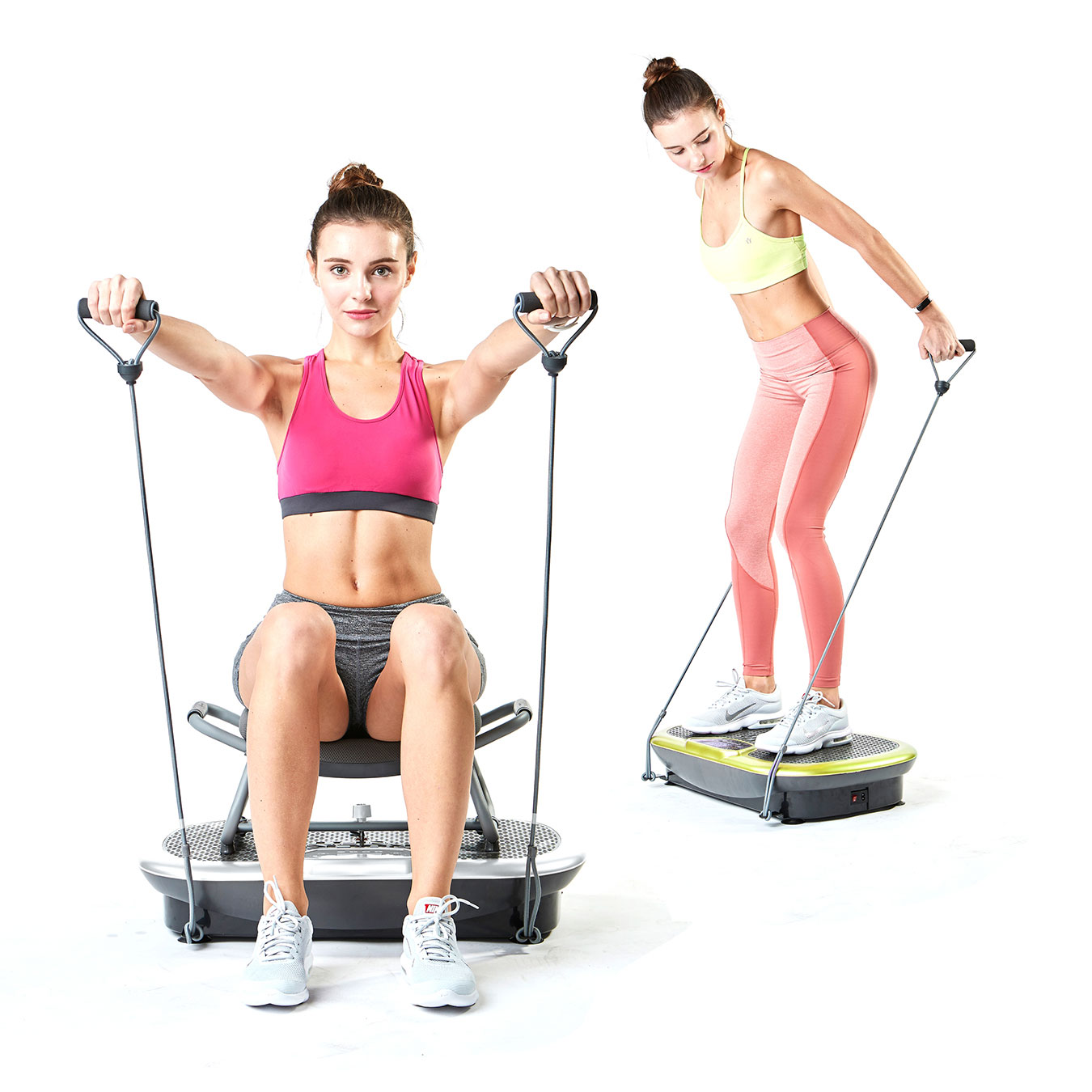 View Rock N Fit Vibration Plate Trainer with Exercise Seat by Wonder Core information