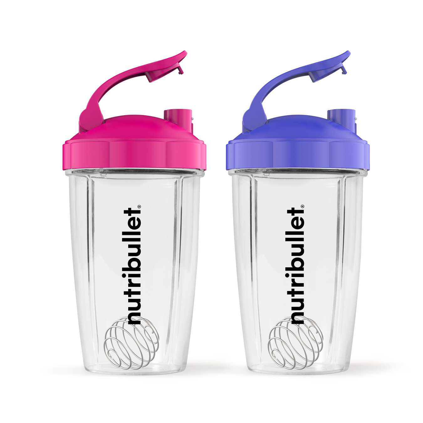 An image of nutribullet Smoothie To-Go Cups – Pink & Purple