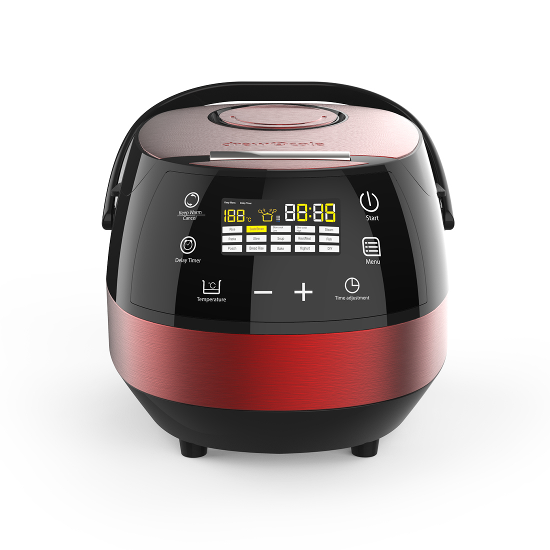 An image of CleverChef (5L) 14-in-1 Multifunction Cooker By Drew&Cole
