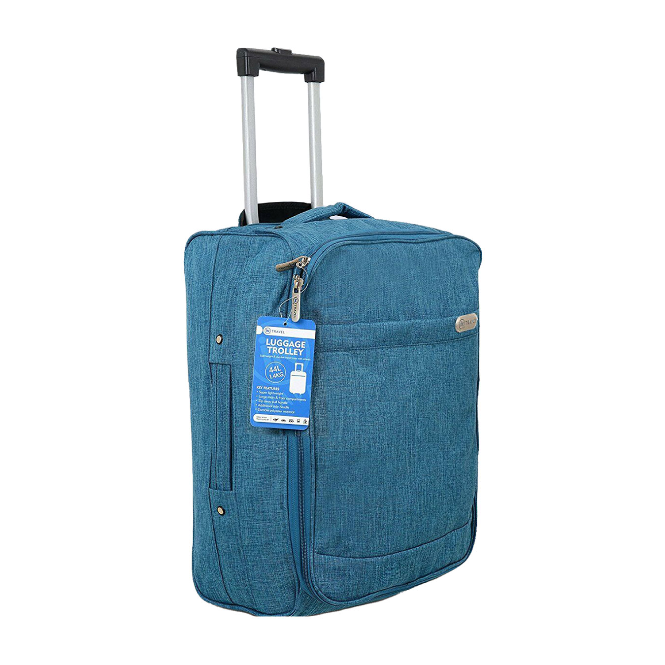 An image of iN Travel Hand Luggage - 44L Flight Bag (Blue)