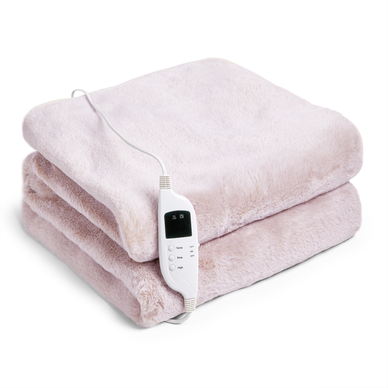 An image of Silentnight Luxury Large Faux Fur Heated Throw