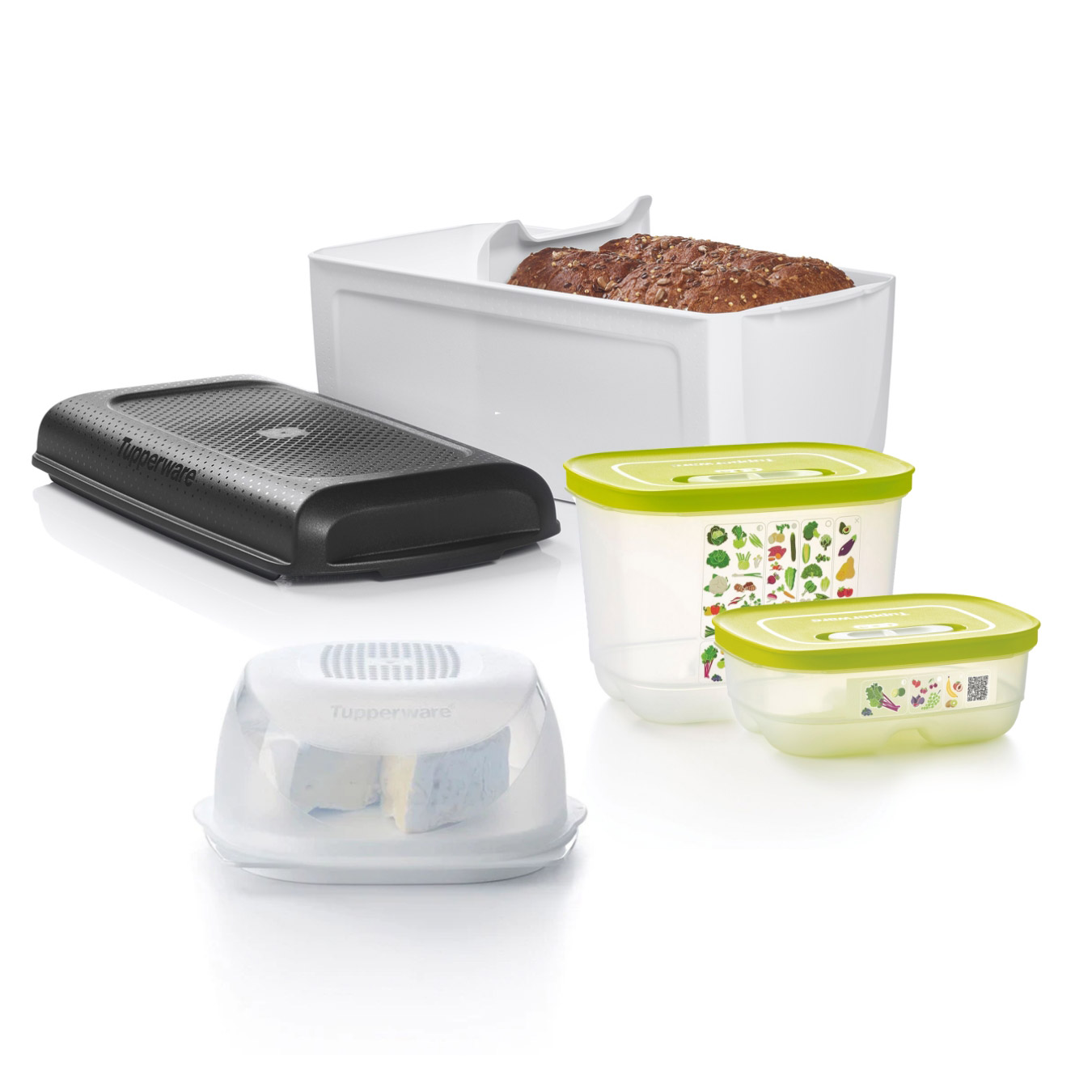 An image of ​​Tupperware® KitchenSmart– 4 Piece Food Saver Set​