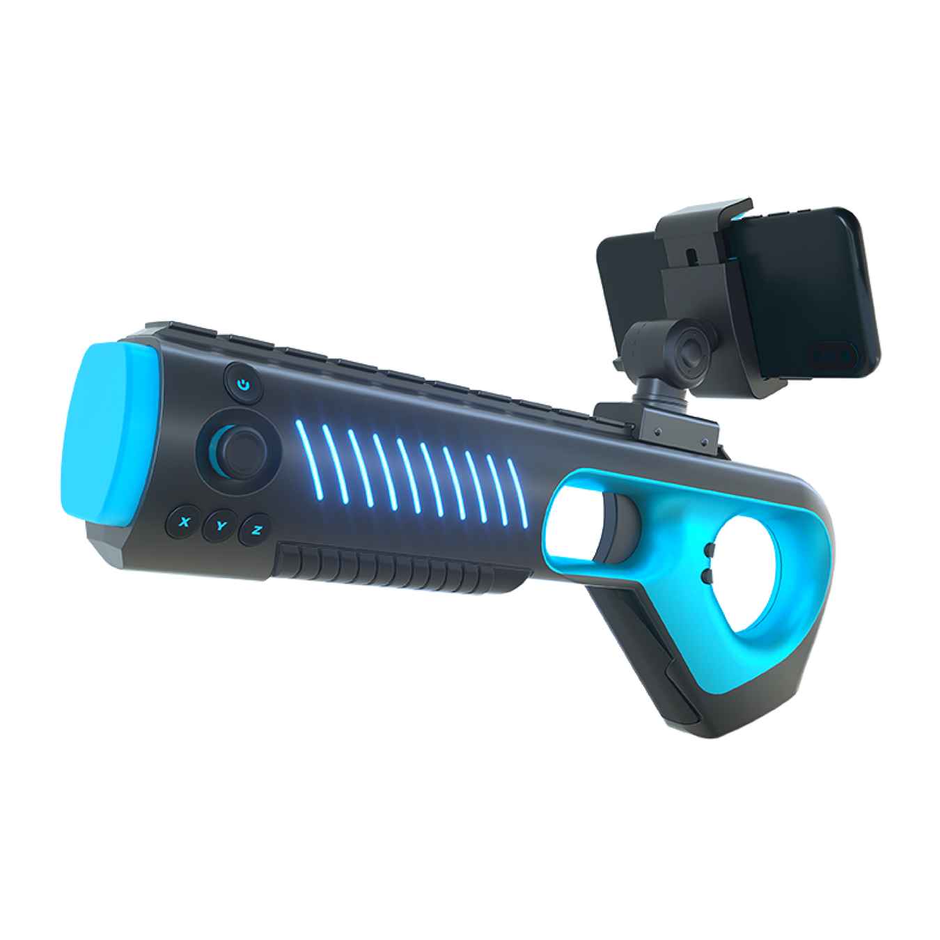 An image of Arkade Virtual Reality Motion Blaster - Black-Blue Pro Edition