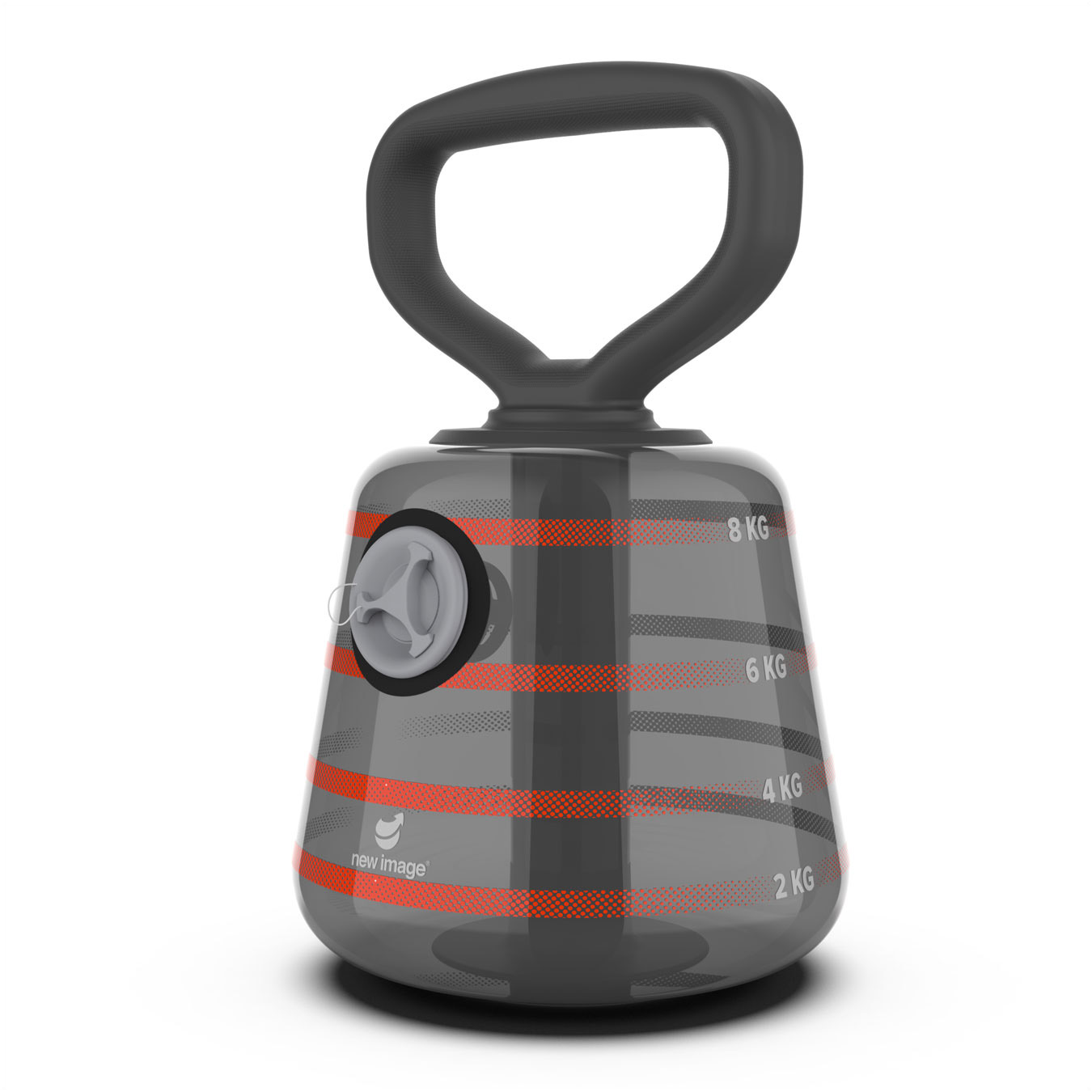 An image of FITT Bell by New Image – Adjustable Kettlebell System (Single) - Up to 8kg