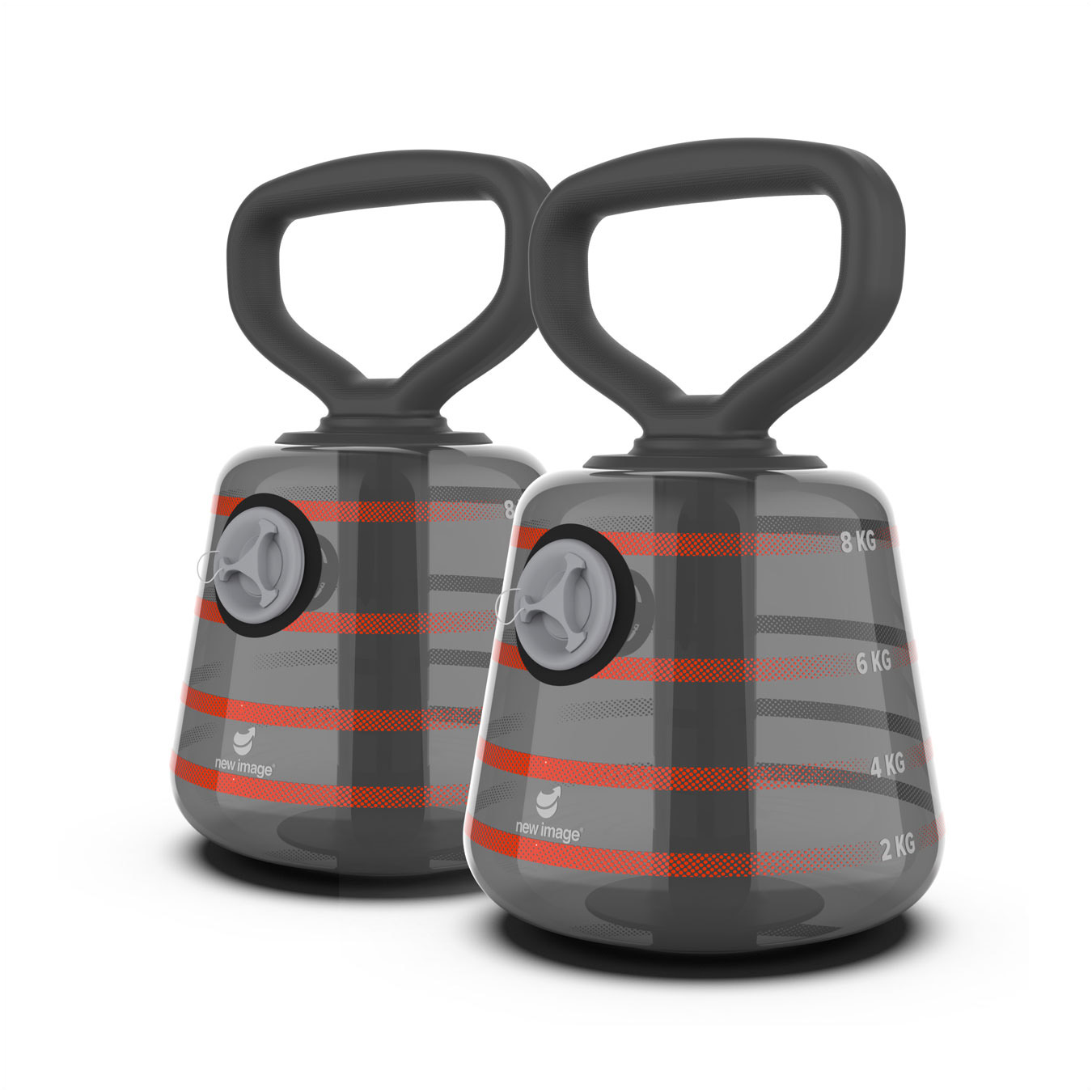 An image of FITT Bell by New Image - Adjustable Kettlebell/Barbell System - Up to 16kg