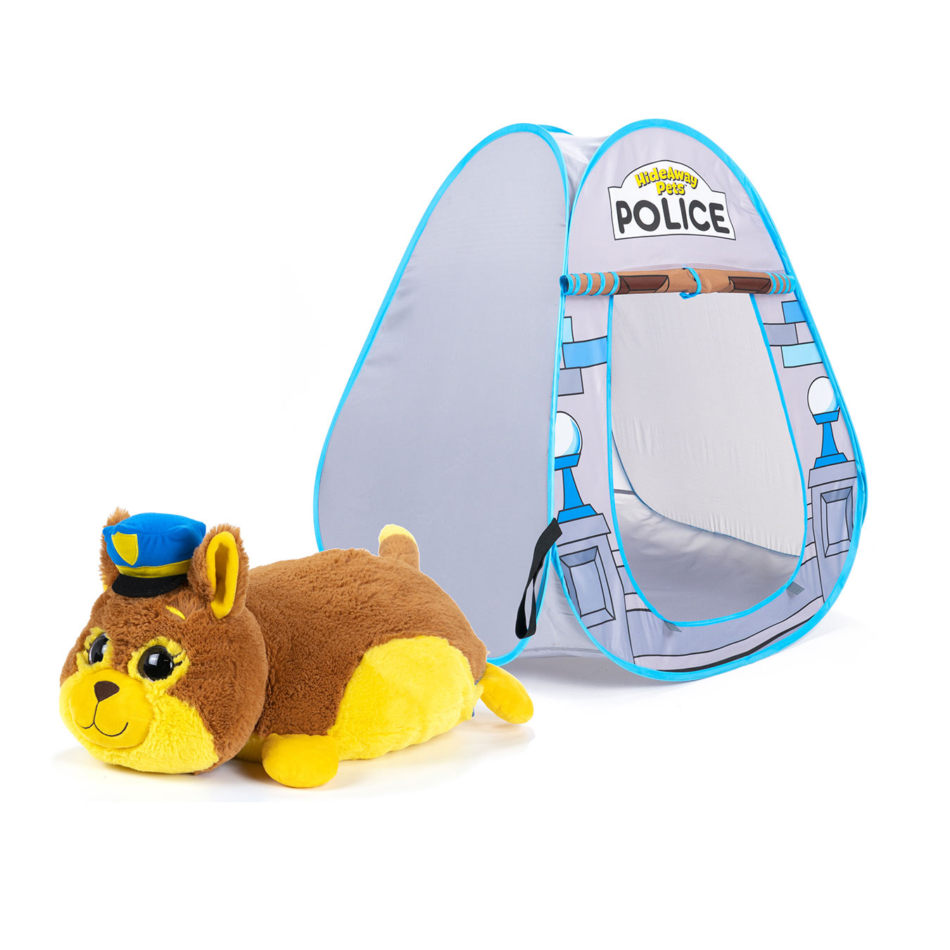 An image of Hideaway Pets Tent by the makers of Happy Nappers -  Police Dog