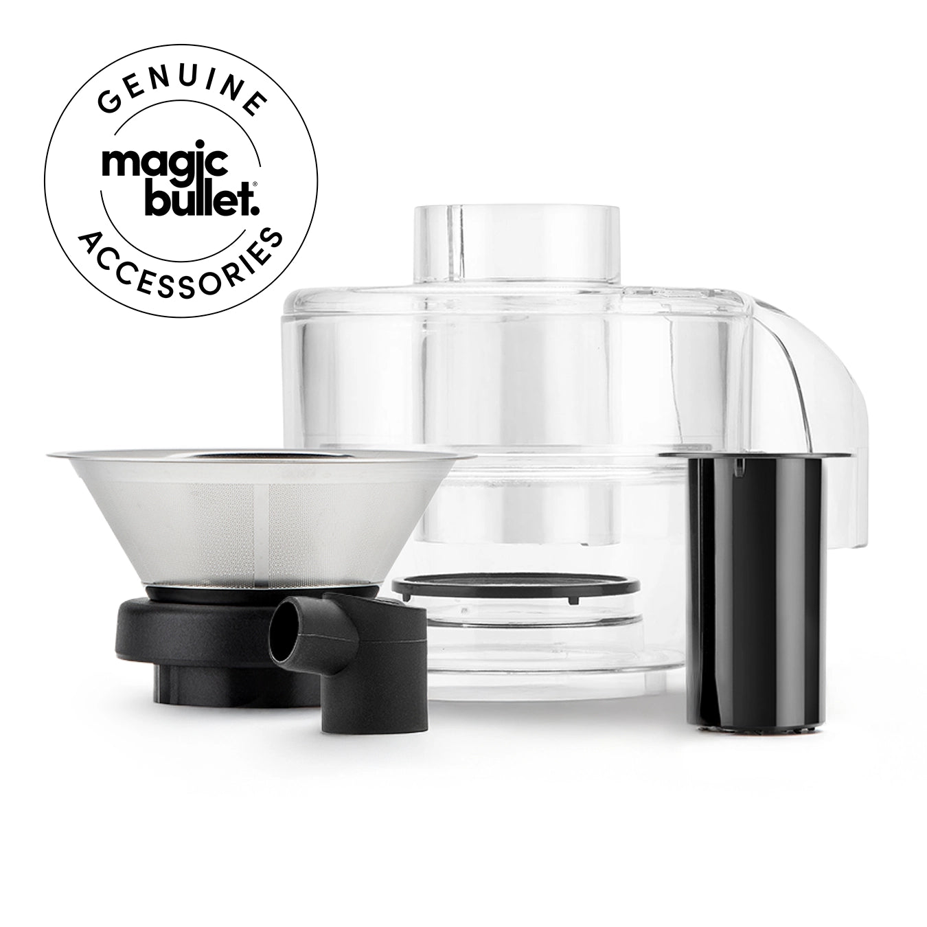 magic bullet Juicer Bowl with Cover, Pusher, Sieve and Spout