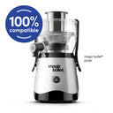 magic bullet Juicer Bowl with Cover, Pusher, Sieve and Spout