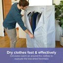 The Rapid Dry Master System – Controlled Heated Airer with Insulated Cover and Radiator Airer