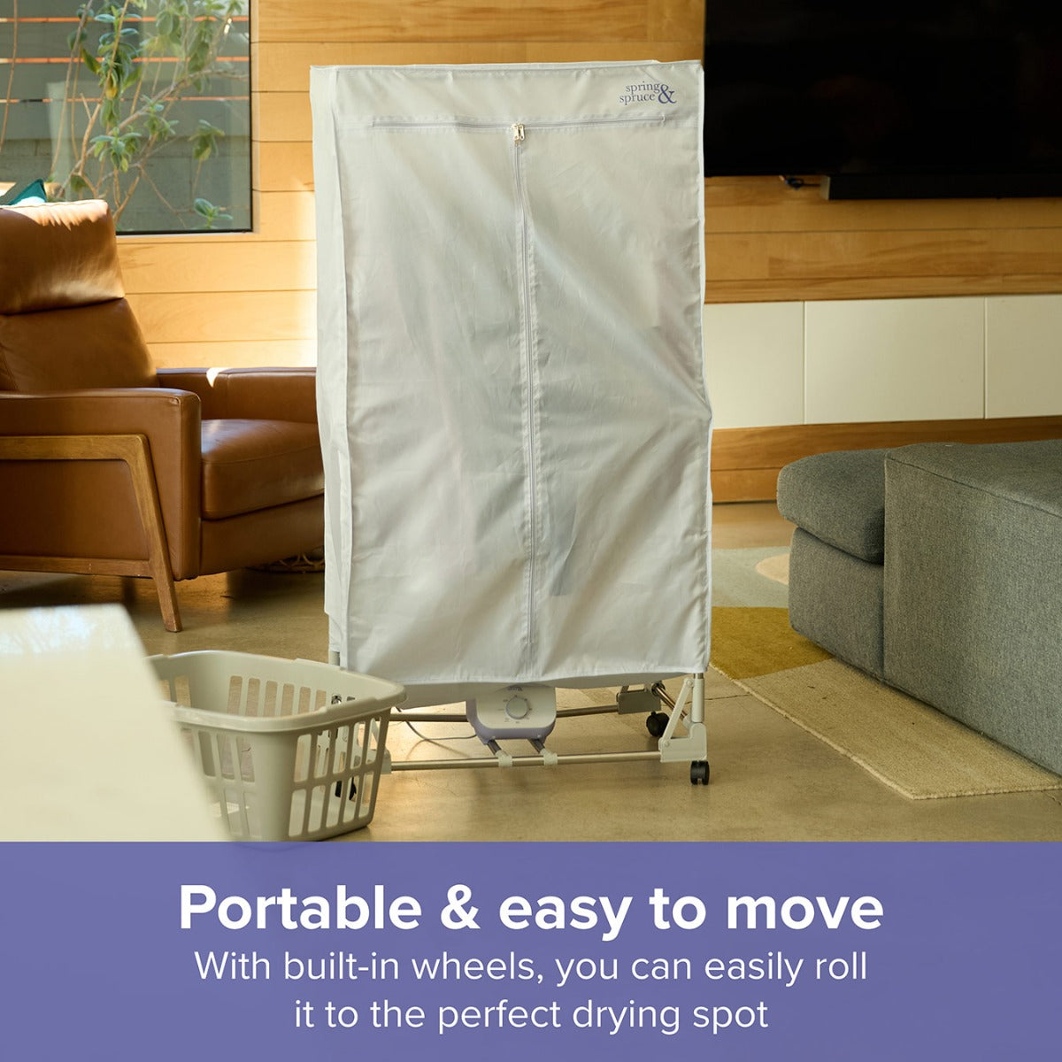 The Rapid Dry Master System – Controlled Heated Airer with Insulated Cover and Radiator Airer