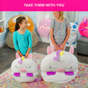 Happy Nappers Shimmer Unicorn 2-in-1 Plush Toy and Sleeping Bag - Medium (ages 3 to 6)