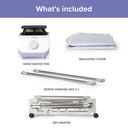 The Rapid Dry Master System – Controlled Heated Airer with Insulated Cover and Radiator Airer