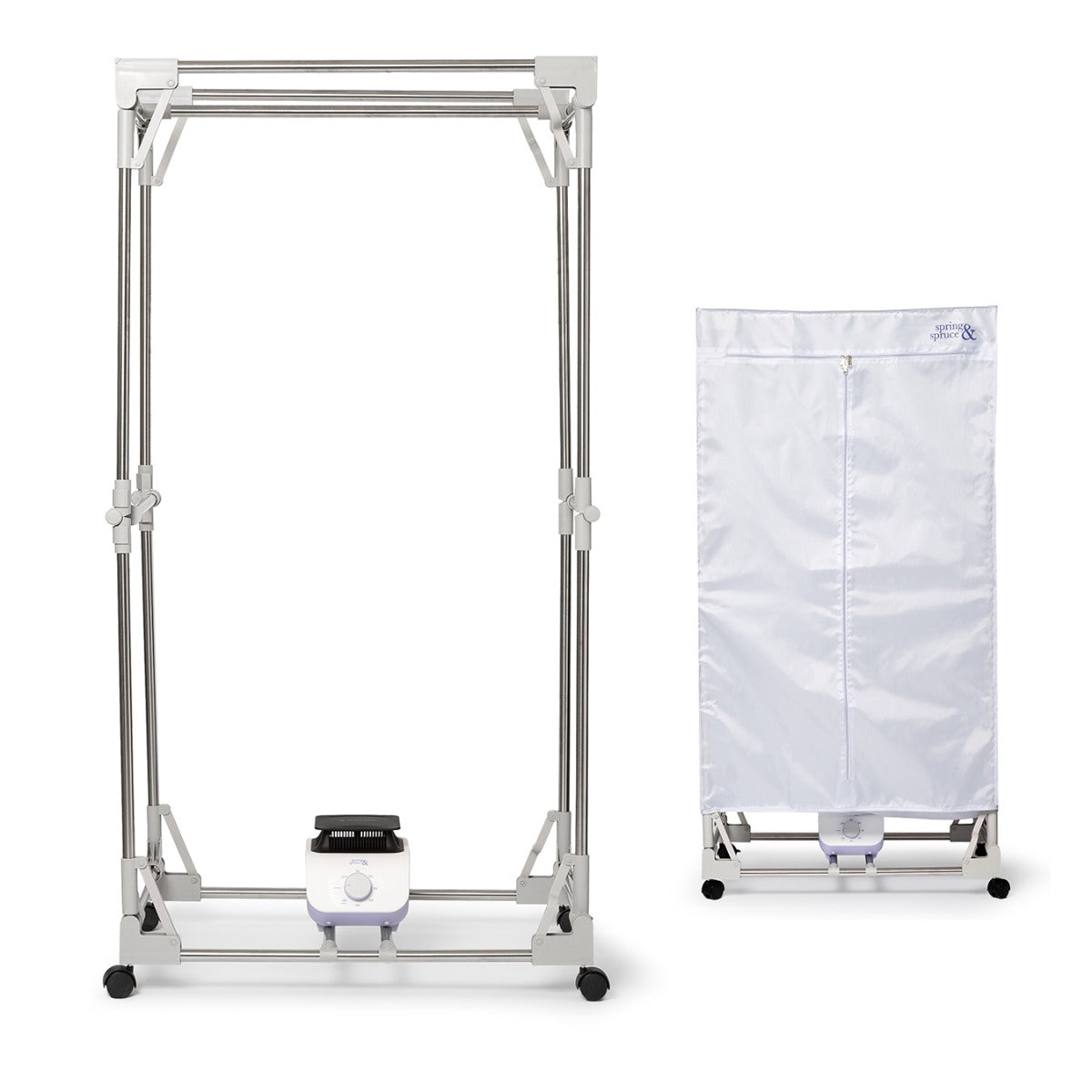 The Rapid Dry Master System – Controlled Heated Airer with Insulated Cover and Radiator Airer