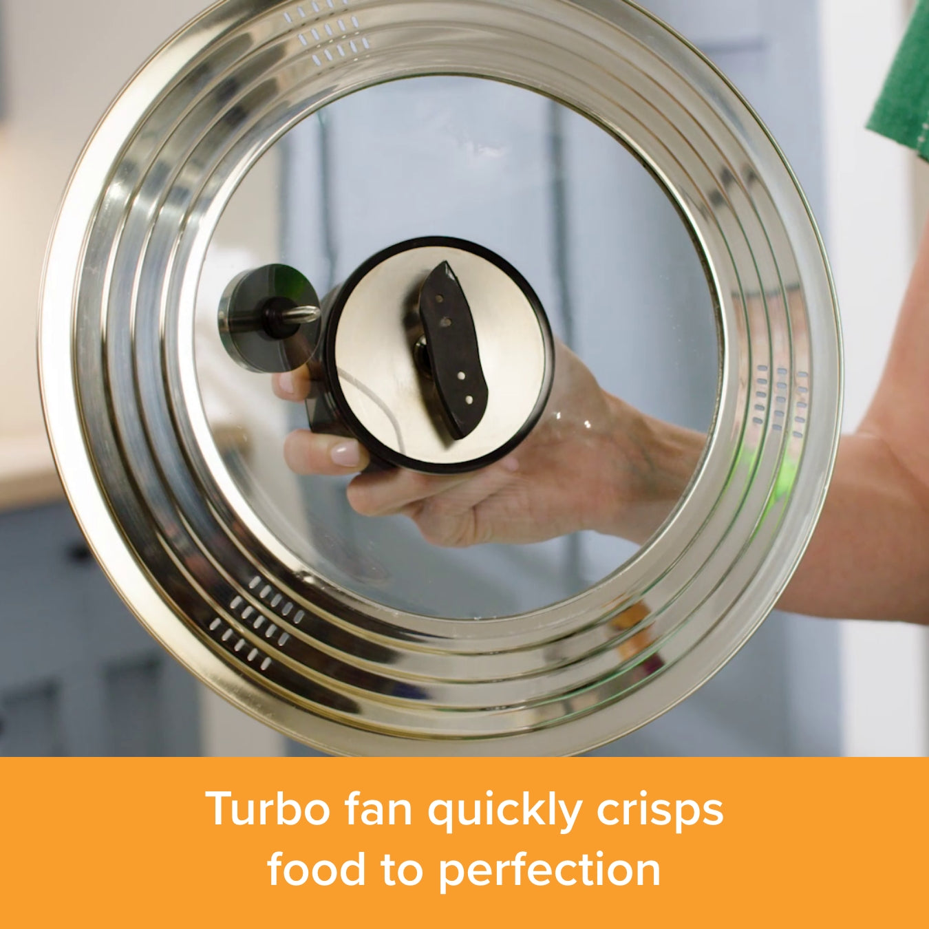 Air Whirl Crisper – Air Frying Lid