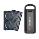5 Minute CleverChef Deluxe - Pancake and Toastie Plate Set