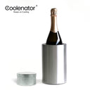 Coolenator - The Active Cooling Wine Cooler - Silver