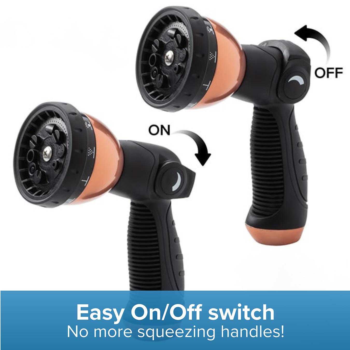 Pocket Hose Copper Bullet Thumb Drive 10 Pattern Sprayer (Outlet)