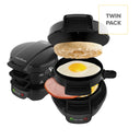 Twin Pack Breakfast Sandwich Maker by Drew&Cole