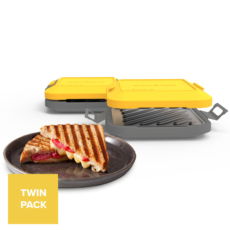 Clever Micro Toastie Maker - Twin Pack