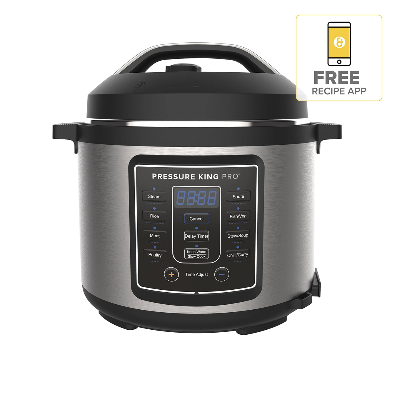 Pressure King Pro (4.8L) – 14-in-1 Digital Pressure Cooker by Drew&Cole