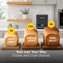 Clever Bake 14-in-1 Bread Maker with Tupperware BreadSmart Junior Bread Bin
