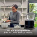 Clever Bake 14-in-1 Bread Maker with Tupperware BreadSmart Junior Bread Bin