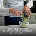 Drew&Cole 5 Second Clever Chop - 3 in 1 Chopper, Dicer & Puree maker