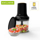 Drew&Cole 5 Second Clever Chop - 3 in 1 Chopper, Dicer & Puree maker