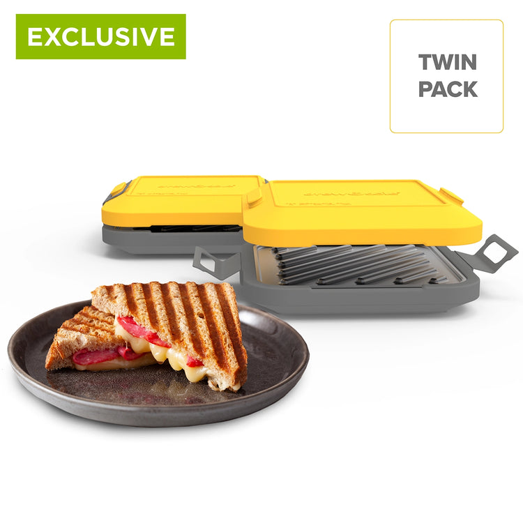 Clever Micro Toastie Maker - Twin Pack