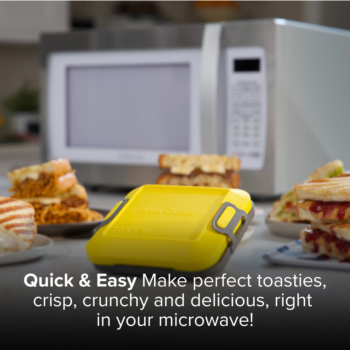 Drew&Cole Clever Micro Toastie Maker (Outlet)