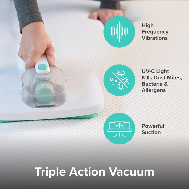 Mattress Maid – Handheld UV-C Bed Vacuum