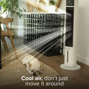 SmartAir Speedi Chill Oscillating Tower Fan, Evaporative Air Cooler & Air Purifier