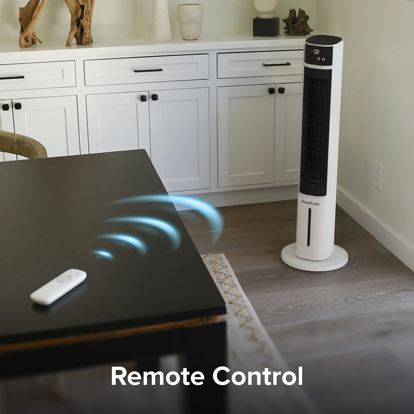 SmartAir Speedi Chill Oscillating Tower Fan, Evaporative Air Cooler & Air Purifier