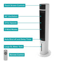 SmartAir Speedi Chill Oscillating Tower Fan, Evaporative Air Cooler & Air Purifier