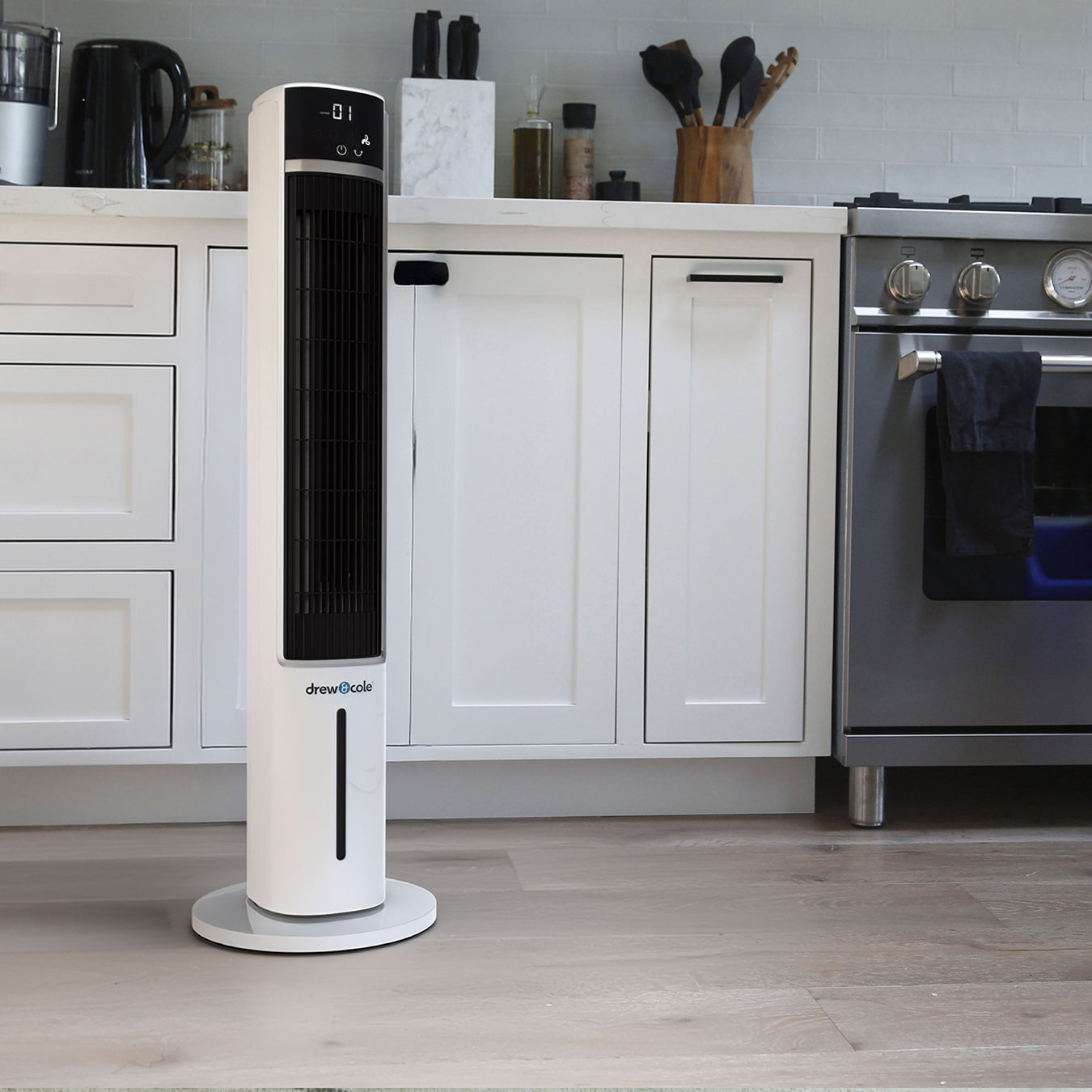 SmartAir Speedi Chill Oscillating Tower Fan, Evaporative Air Cooler & Air Purifier Multi-Room