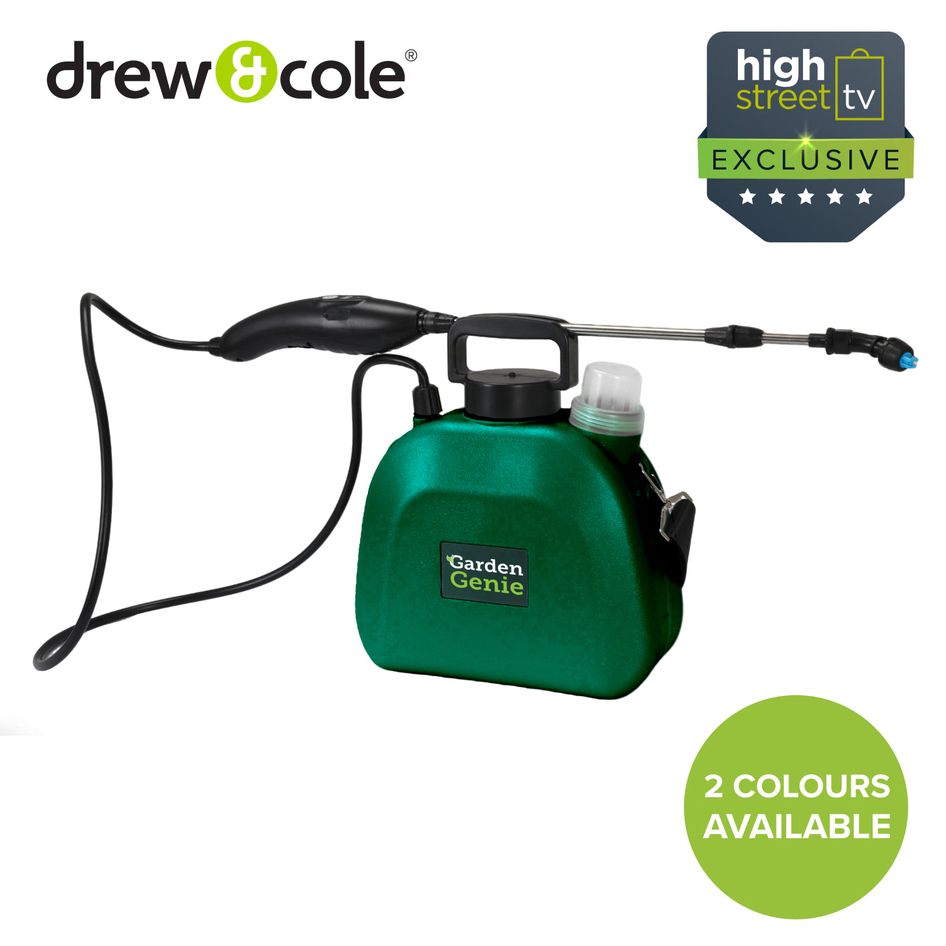 Garden Genie Rechargeable Multi-Purpose Sprayer - Moss Green