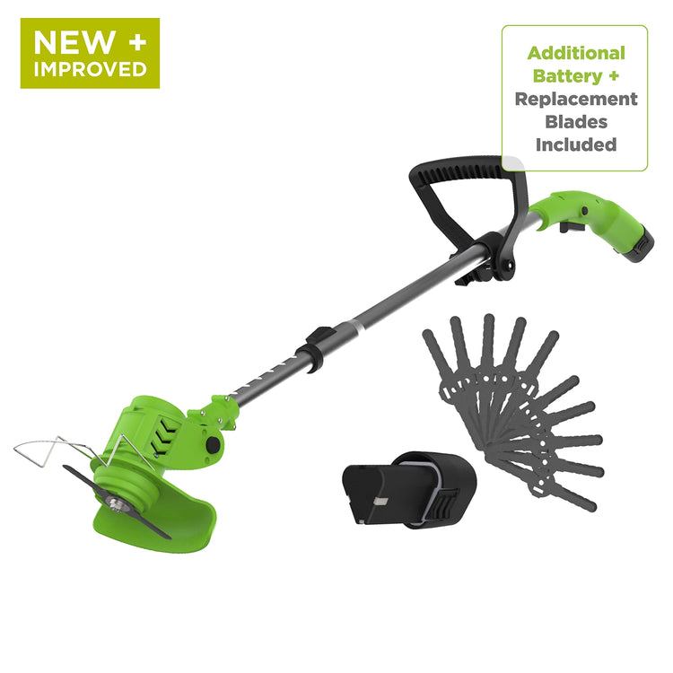Lawn Barber Ultimate Bundle with Additional Battery + Blades