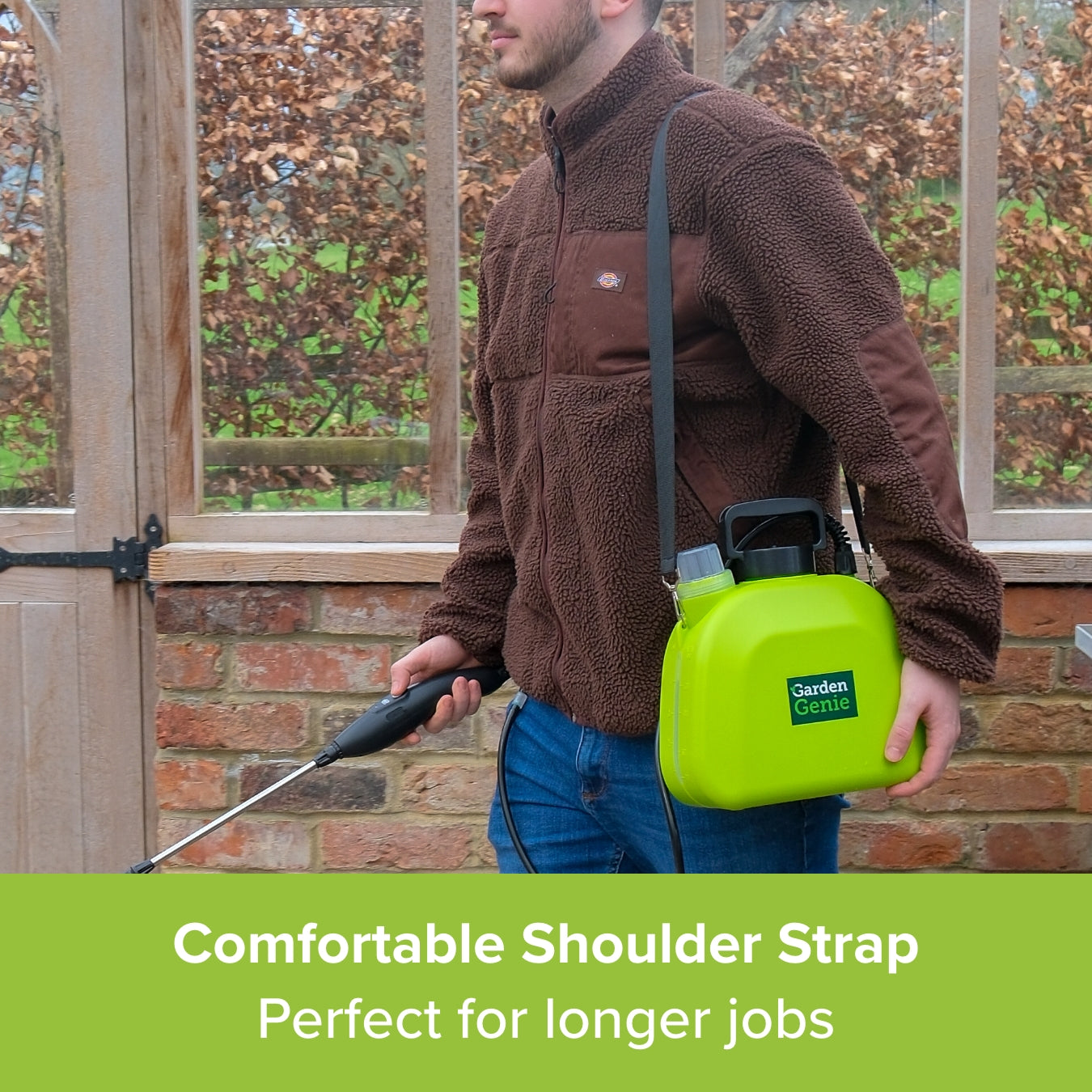 Garden Genie Rechargeable Multi-Purpose Sprayer - Leaf Green