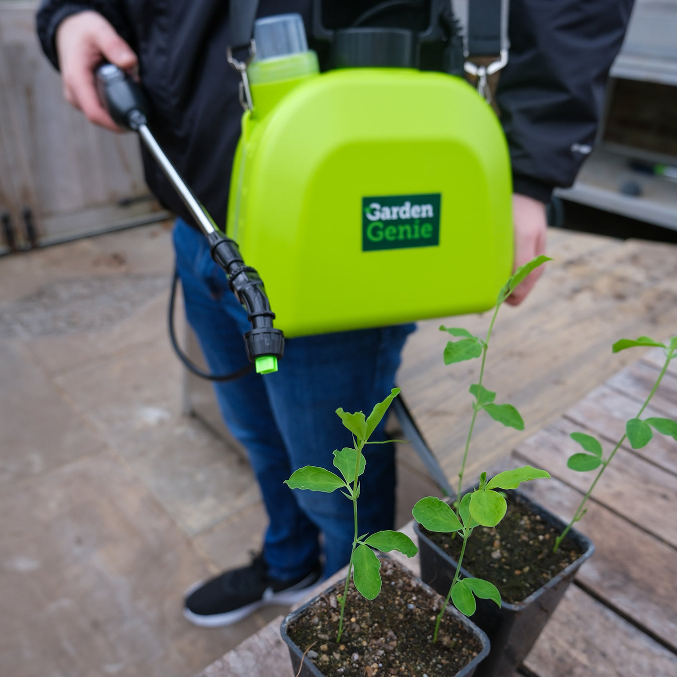 Garden Genie Rechargeable Multi-Purpose Sprayer - Leaf Green