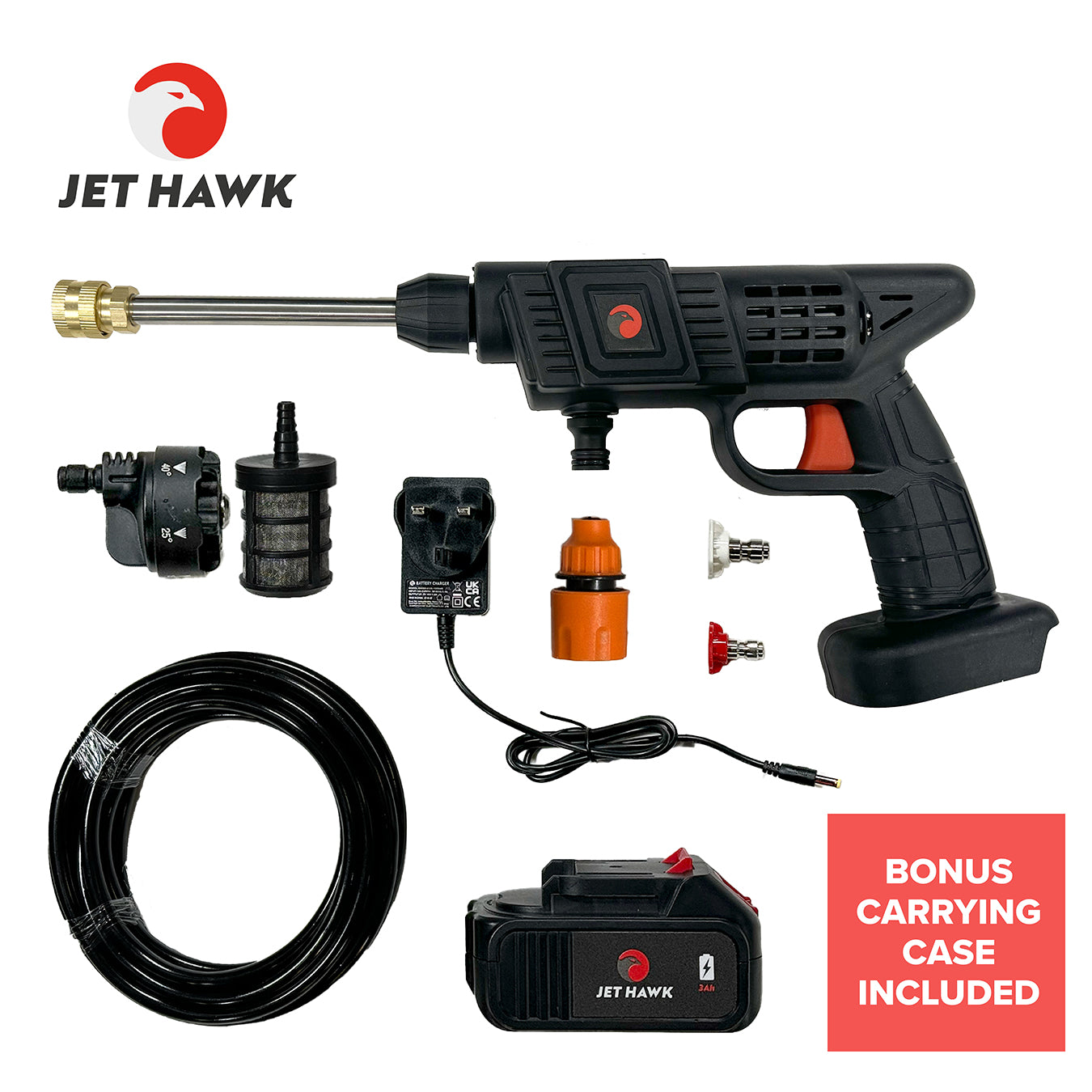 Jet Hawk Portable Bundle - Red