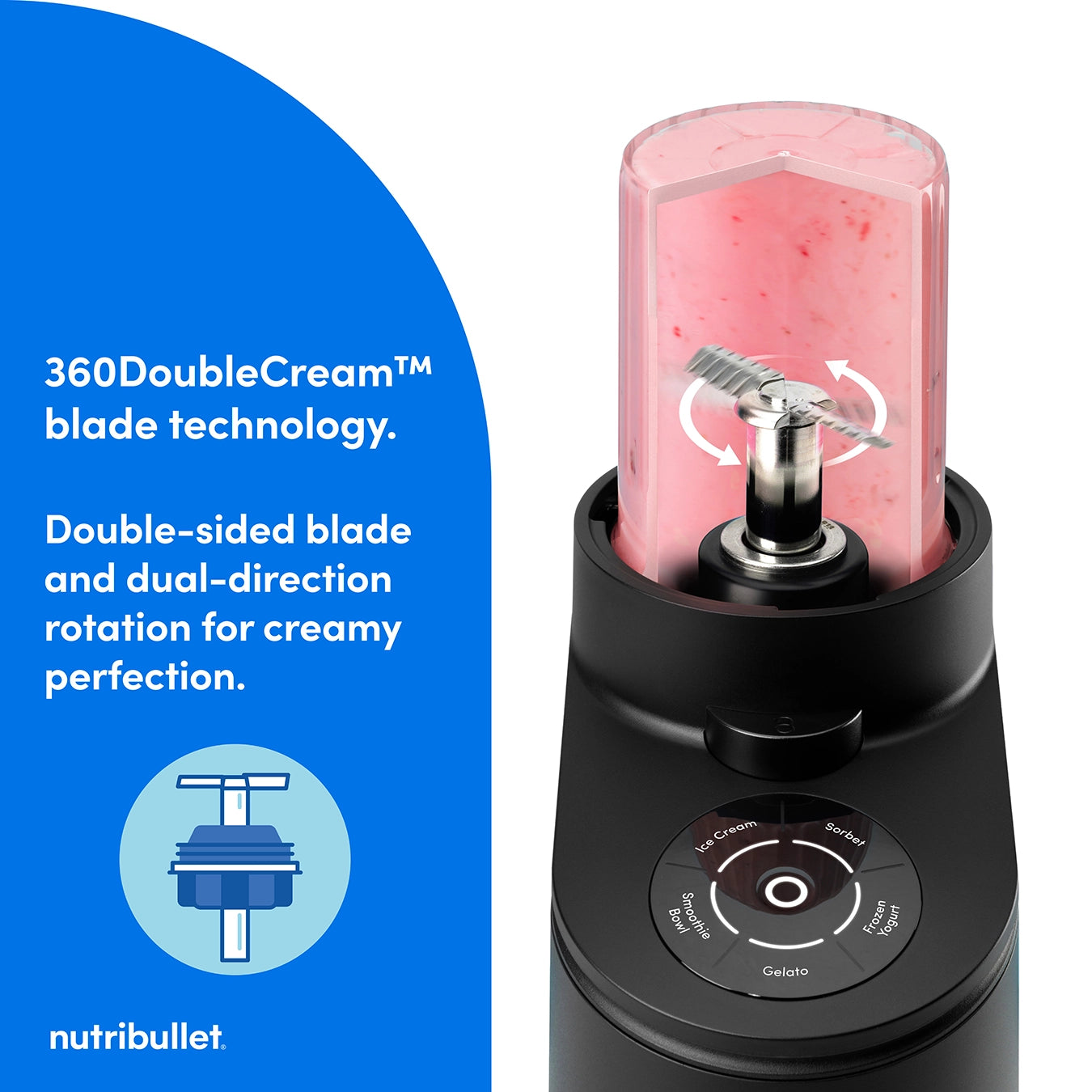 nutribullet Chill Ice Cream Maker - Black