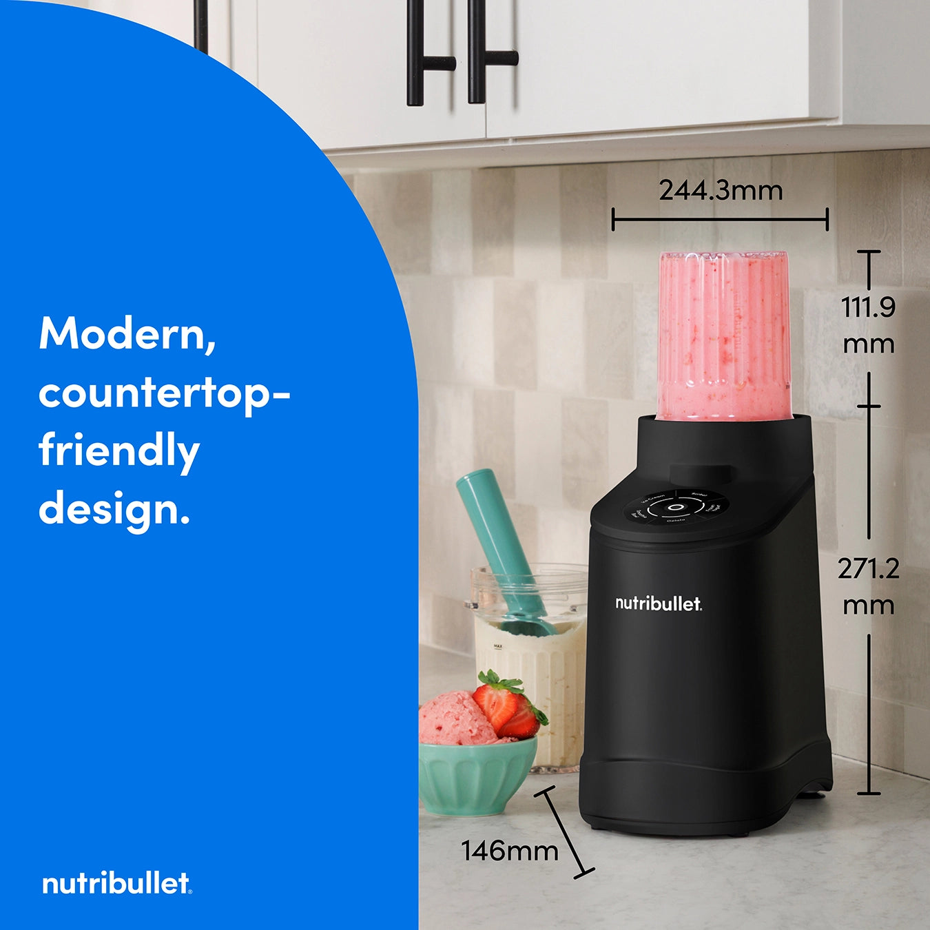 nutribullet Chill Ice Cream Maker - Black