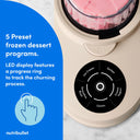 nutribullet Chill Ice Cream Maker - Beige