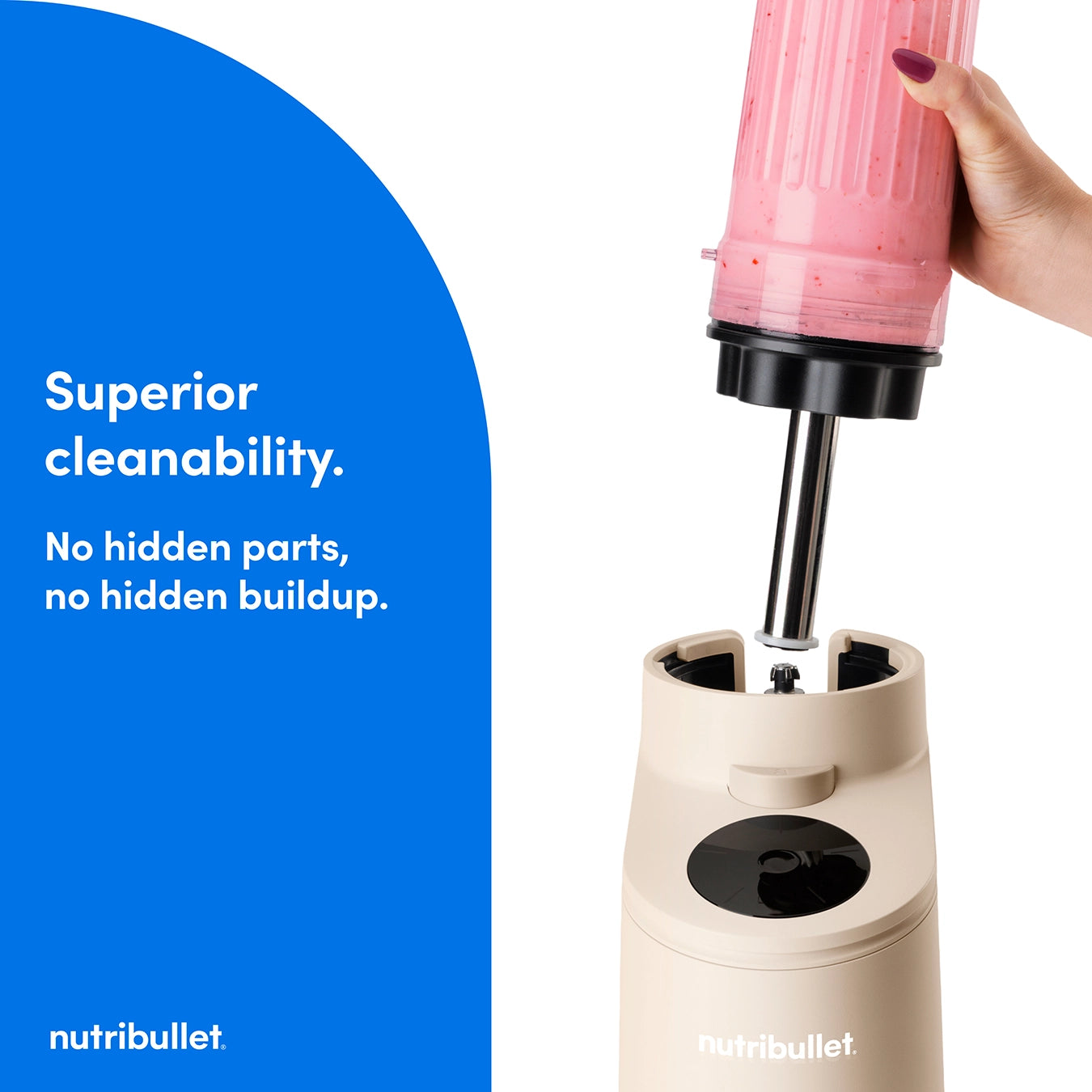 nutribullet Chill Ice Cream Maker - Beige