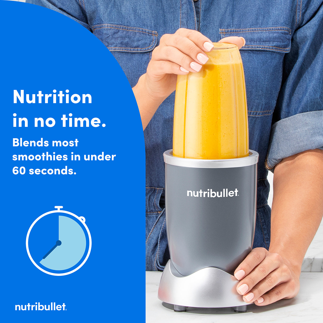 nutribullet 600 Series Deluxe 6-piece Kit - Graphite
