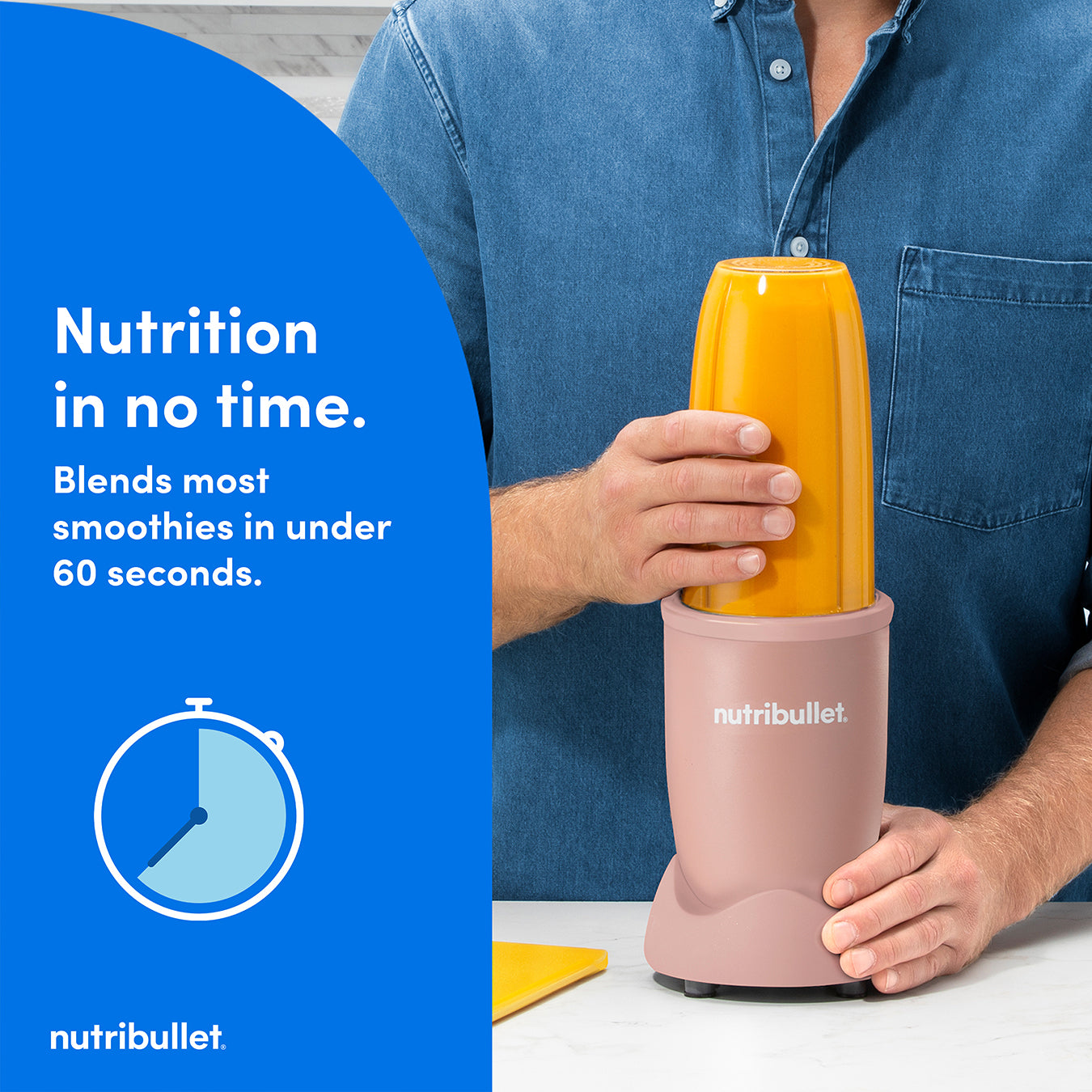nutribullet 900 Series Matte 10-Piece Kit - Clay