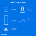 nutribullet Flex -Yours and Theirs Portable Blenders - Graphite & Graphite
