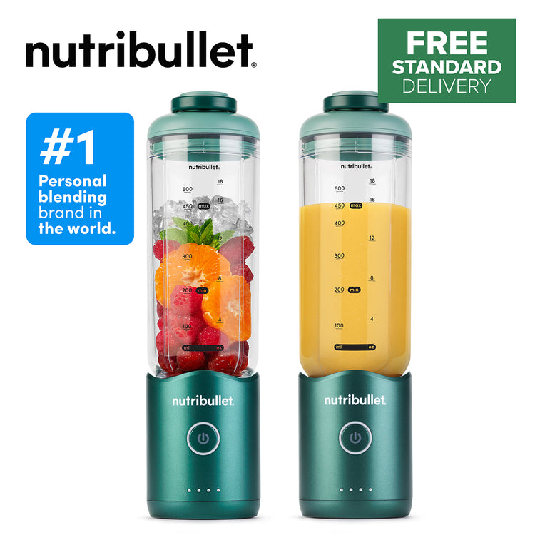 nutribullet Flex -Yours and Theirs Portable Blenders - Forest Green & Forest Green