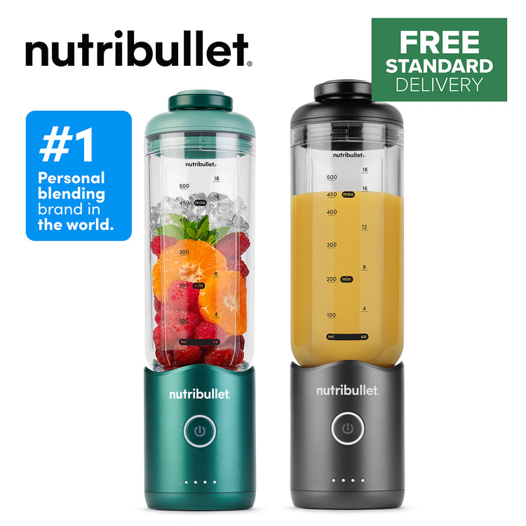 nutribullet Flex -Yours and Theirs Portable Blenders - Forest Green & Graphite